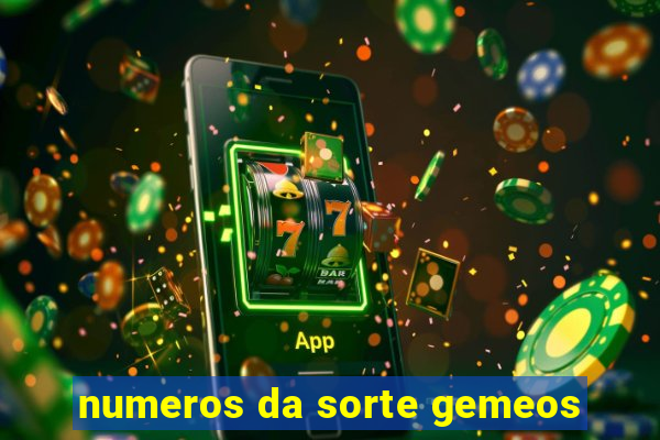 numeros da sorte gemeos